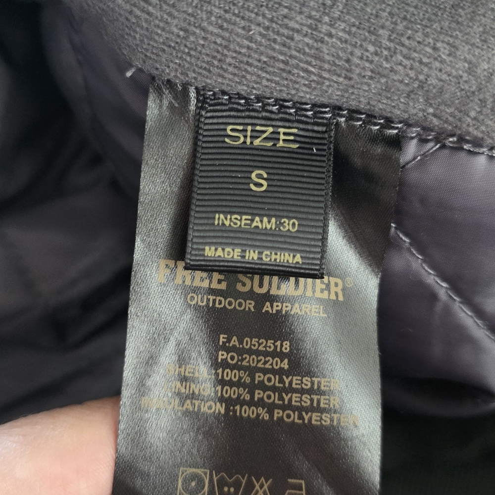 Men's Tactical Cargo Pants in Olive Gray - Utility Design - Picture 7 of 7